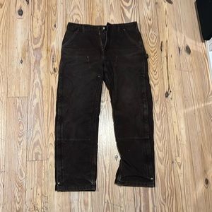 Carhartt Rugged Insulated Canvas Pants 36 x 34
